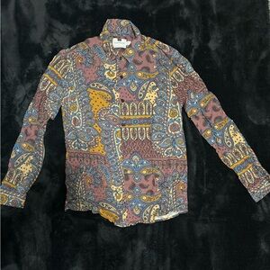 Top man button down shirt